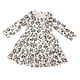 thumbnail image 1 of Vestido Para Niñas, Ropa Para Niñas Pequeñas, Vestido De Manga Larga De Leopardo Para Primavera Y Otoño, Vestido De Pastel, Vestido De Princesa Blanco Odeerbi LM103-7330, 1 of 9