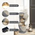 thumbnail image 3 of LuxenHome 22.5" Small Water Fountain Outdoor with LED Lights, Waterfall Fountains Indoor and Outdoor Garden Decor, 3 of 6