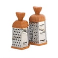 thumbnail image 1 of Stainless Steel Vegetable Grater with 6 Sides - Multi-Functional Kitchen Slicer for Cheese, Veggies & Fruits, 1 of 7