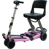 Luggie Standard Folding Mobility Scooter,Pink