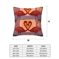 thumbnail image 3 of Home Throw Pillow Covers Two Sides Printed Romantic Red Flamingos and The Moon Pattern Decor Sofa Living Room Bed Couch Car, 3 of 7