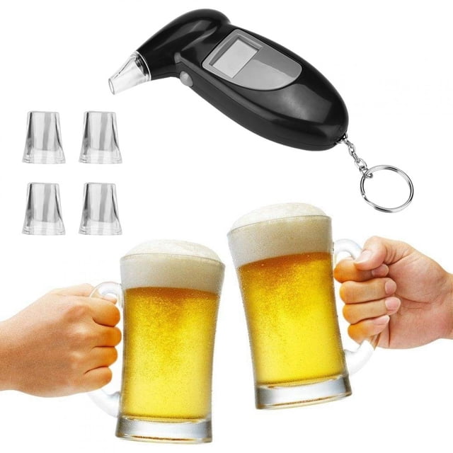 Breathalyser, Breath Tester Rapid Response Easy To Carry High Sensitivity For Measurement For Professional Use