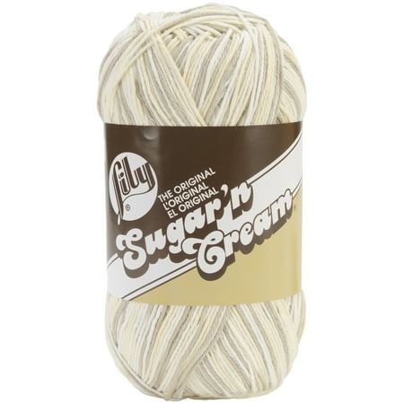 Sugar'n Cream Yarn - Ombres Big Ball-Queen Ann's Lace