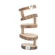 thumbnail image 1 of Escalera de madera para hámster de 5 capas, juguete para loros, escaleras para subir, juguetes para mascotas, jaula para perchas, 1 of 8