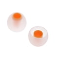 thumbnail image 3 of Milaget 3Pairs High Silicone Covers In-ear Earphone Size Replacement Transparen Orange, 3 of 6