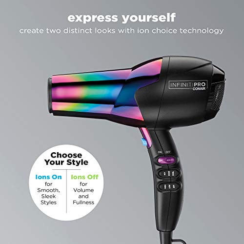 Infinitipro by conair rainbow ion ac dryer hotsell