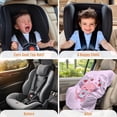 thumbnail image 5 of KUIFORTI Car Seat Protector for Child Car Seat, Cute Axolotl Car Seat Sun Cover for Baby, Pink Strawberry Car Seats Heat Protector Keeps Your Toddler Baby Seat at a Cool Temperature, 5 of 7