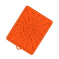 thumbnail image 3 of Plancha de silicona para herramientas, estera para parrilla, soporte para utensilios de barbacoa, estera de mesa, estante lateral Flexible, accesorios Naranja, 3 of 8