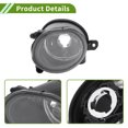 thumbnail image 4 of Cubierta de rejilla de luz de niebla Unique Bargains No. 30764931 para Volvo S40 2008-2011 Claro, Negro Izquierda Parachoques Frontal Inferior 1 Pc, 4 of 6