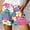 Pink, variant on HAIJIE Womens Summer Shorts Relaxed Fit High Waist Casual Cute Shorts Casual Shorts Going Out Shorts for Girlfriend Women Pleated Beach Vacation Clothes Short