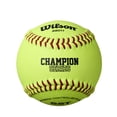 thumbnail image 1 of Softballs WILSON 9011 Optic Leather 1 Dozen No NFHS Logo, 1 of 1
