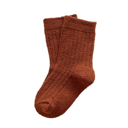 

Fsqjgq Infants Toddlers Toddler Boys Girls Children s Socks Autumn and Winter Padded Thermal Socks Baby Sports Stockings 4T Striped Socks Cotton Blend C Xl