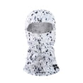 thumbnail image 1 of OOOUM Unisex Camouflage Balaclava Shiesty Stretch Quick Dry Full Face Neck Windproof Sun Cycling Outdoor Protective Headwear White, 1 of 1