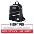 thumbnail image 3 of Franklin Sports MLB Youth Baseball Bag - Kids Baseball Equipment Backpack, 3 of 8