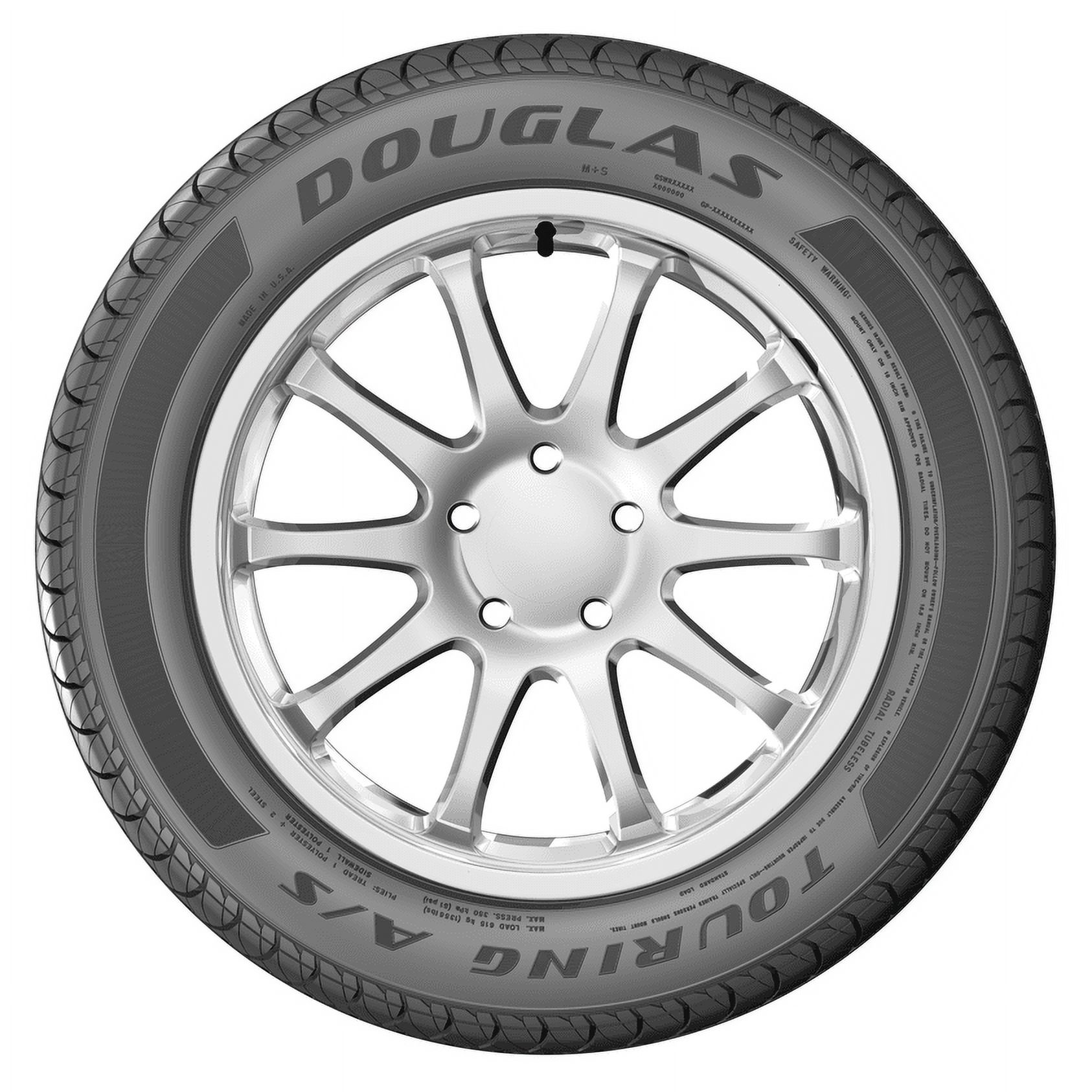 Douglas Touring A/S 215/60R16 95V All-Season Tire - image 3 of 8