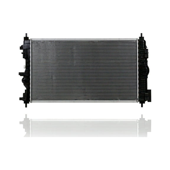 Radiator - Pacific Best Inc. Fit/For 13197 11-14 Chevrolet Cruze 4Cy 1.4L - Plastic Tank, Aluminum Core