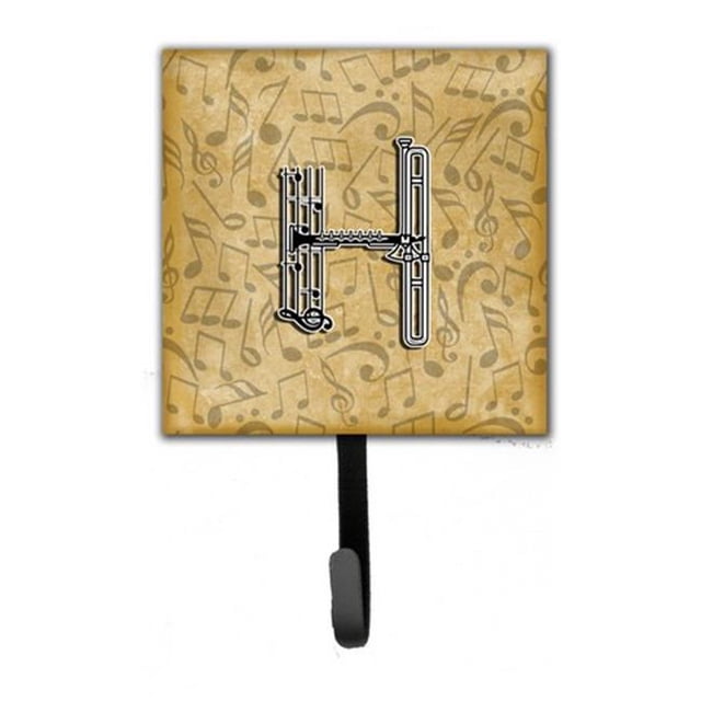 Carolines Treasures CJ2004-HSH4 Letter H Musical Instrument Alphabet Leash & Key Holder