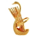 thumbnail image 1 of DOLITY Porte-Cuillère Décoratif Ensemble de Couverts Cygne Or, 1 of 9