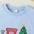thumbnail image 6 of UYYX Christmas 4T Boy Clothes Christmas Toddler Boy Fall Outfits Fall Girl Clothes Long Sleeve Crewneck Sweatshirt Top Pants With Pocket Girl Outfit 2-3 Years, 6 of 8