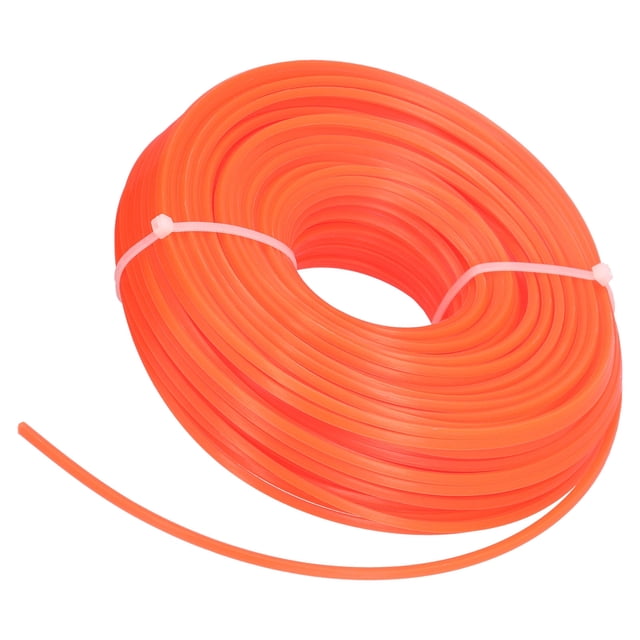 Trimmer Line Replacement Spool, Easily Install Use Round String Trimmer Line Donut Tear Resistant Durable For Handheld Lawn Mower For Mowers Red 3.0 Quadrate