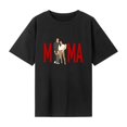thumbnail image 2 of Camiseta de mujer con cuello redondo, camisetas simples y suaves de verano para acampar en la calle para mujer M, 2 of 8
