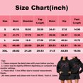thumbnail image 2 of Women's Fashion Casual Long Sleeve Shorts Sports Round Neck Sweatshirt Set with Bow Print, Activewear for Sports and Casual Activities,Black,L, 2 of 6
