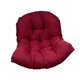thumbnail image 5 of Cojín colgante para silla de huevo, accesorios para muebles, cojín para cesta de jardín y patio Rojo oscuro, 5 of 8