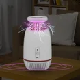 thumbnail image 3 of Lámpara exterminadora de mosquitos enchufable para uso en interiores, trampa eléctrica para insectos y moscas con atrayente de luz UV, 3 of 5