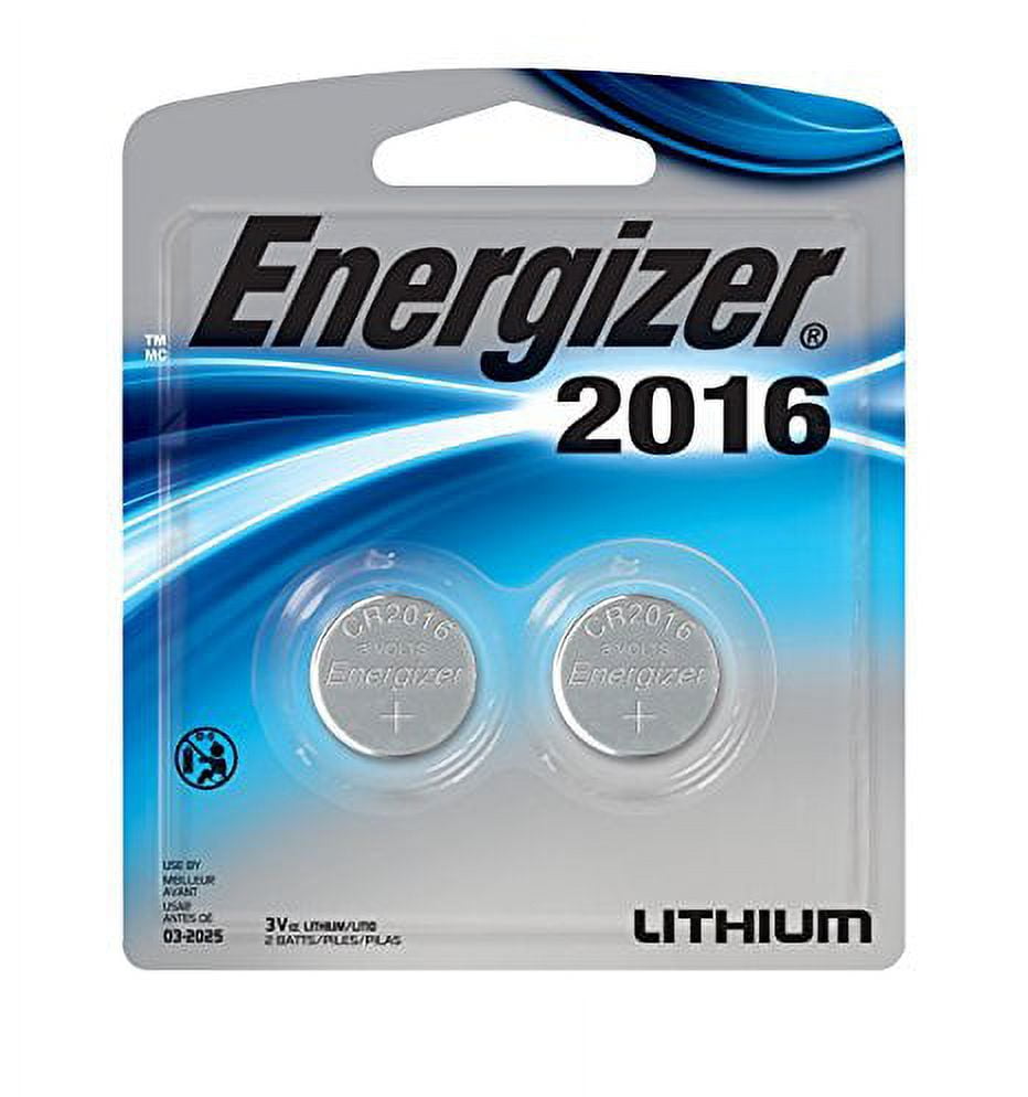 ENERGIZER 2 Piles Lithium CR2016 3V