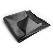 Liberator Fascinator Throw - Moisture-Proof Sensual Blanket - King Size, Microvelvet Grey
