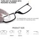 thumbnail image 5 of Stick-on Bifocal Reading Lenses Magnifying Reader Lenses for Sunglasses/Glasses, 5 of 5