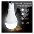 thumbnail image 3 of Luz De Emergencia Usb Solar Recargable Y Extraíble 60w 2 Pzs Eo Safe Imports Negro, 3 of 5