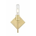 thumbnail image 2 of 425-1W-SB-T10LED Innovations Lighting Auralume - 1 Light Mia Wall Sconce In ContemporaryStyle-7.25 Inches Tall and 6.38 Inches Wide-Satin Brass, 2 of 5