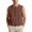 Coffee*, variant on OSOLU Men's Tank Tops Loose Fit Sleeveless Solid Color Open Front Button Casual Summer Outdoor Activities Beach Vacation Vest