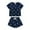 Dark Blue, variant on Baby Boy Outfit Toddler Boys Sets Kids Unisex Spring Summer Cotton Elastic Printed Short-sleeved Casual 3 6 12 18 24 Months 3T Vest Tank Tops Shorts Children's Outfits 2-Piece