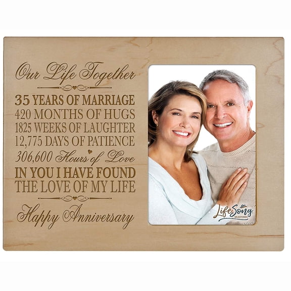 35th Anniversary Photo Frame - Our Life Together