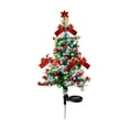 thumbnail image 1 of Solar Christmas Tree Light Outdoor Decoration with 40 LED Warm White Bulbs, IP65 Weatherproof, Auto On/Off, Constant and Flashing Modes, 12-Hour Runtime, 1 of 7