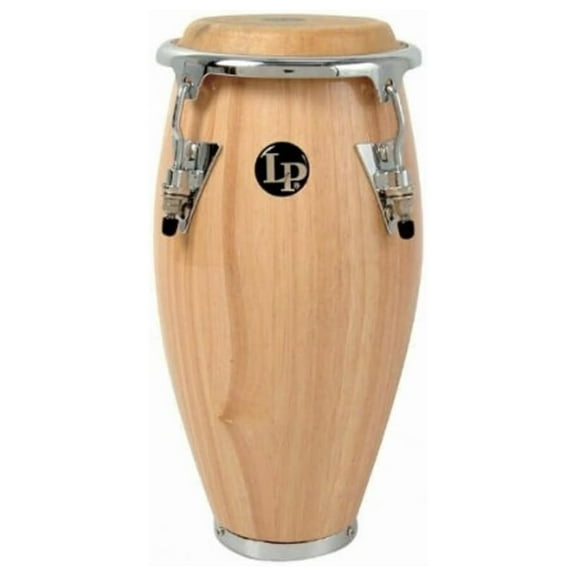 LP Lpm198 Mini Tunable Wood Conga - Natural Finish, 11" Height - Portable Percussion Instrument for Musicians, Desk Accessory, Gift