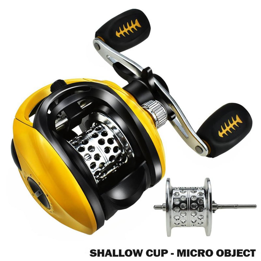 Saltwater Baitcaster Reel 12+1BB Surf Fishing Casting 6.3:1 Right/Left Hand Pike 