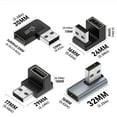 thumbnail image 3 of Alloy USB Type C 90 Degree Angled Adapter Secure Locking Mechanism, 3 of 13