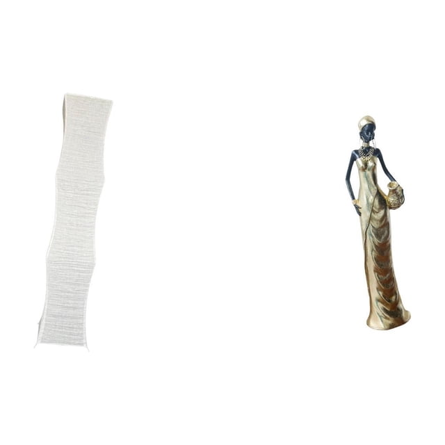 Pantalla de lámpara de pie,Lámpara minimalista para estudio,Figura de escritorio,Figuras africanas de arte,artesanías,escritorio coleccionable,Estatua de mujer tribal,pieza de arte para