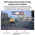 thumbnail image 3 of Binmer Driving Recorder HD 1080P Recording Lens Mobile Phone Connected Car Recorder, 3 of 9