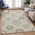 thumbnail image 6 of Addison Rugs Chantille Indoor/Outdoor Traditional Global Beige Machine Washable Rectangle Rug, 10' x 14', 6 of 8