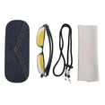 thumbnail image 2 of Gafas para daltónicos negras, montura completa, gafas correctoras para daltonismo rojo y verde, universales para hombres y mujeres., 2 of 14