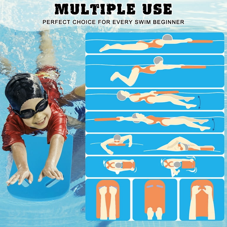 Swimming Kickboard for Swimming Training Training Swim Kick Board for Adults Children Lightweight Anti Slip Training Aid for Swimming Beginner Blue Walmart