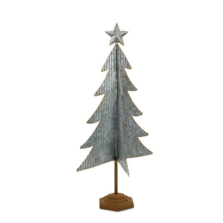 Tree on Stand 35.5"H Metal