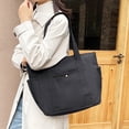 thumbnail image 4 of Wowcloth Women's Casual Large Capacity Tote Canvas Bag with Lining, Versatile Bohemian Style for Commute, Work and Outing in Spring and Summer, 4 of 9