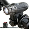 TSV USB Rechargeable LED Bicycle Bright Bike Front Light Headlight with Rear Tail Light Set