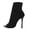 Black, variant on Women‘s Platform Wedge Sandals Block Heel Braided Crisscross Casual Slip On Summer Shoes