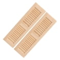 thumbnail image 5 of FELTECHELECTR 2 piezas de muebles de escritorio para muñecas, persianas de madera en miniatura, persianas decorativas para muñecas., 5 of 5